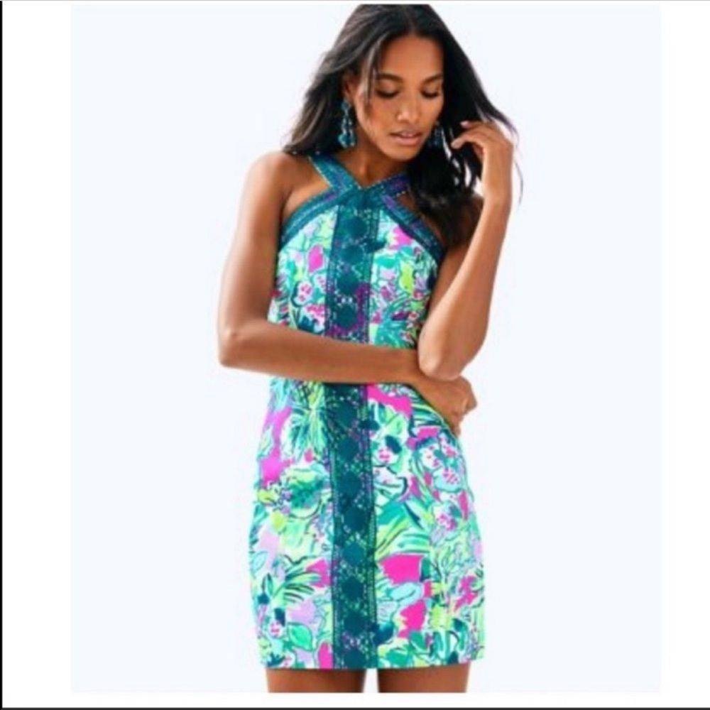 Lilly Pulitzer Vena Stretch Halter Dress